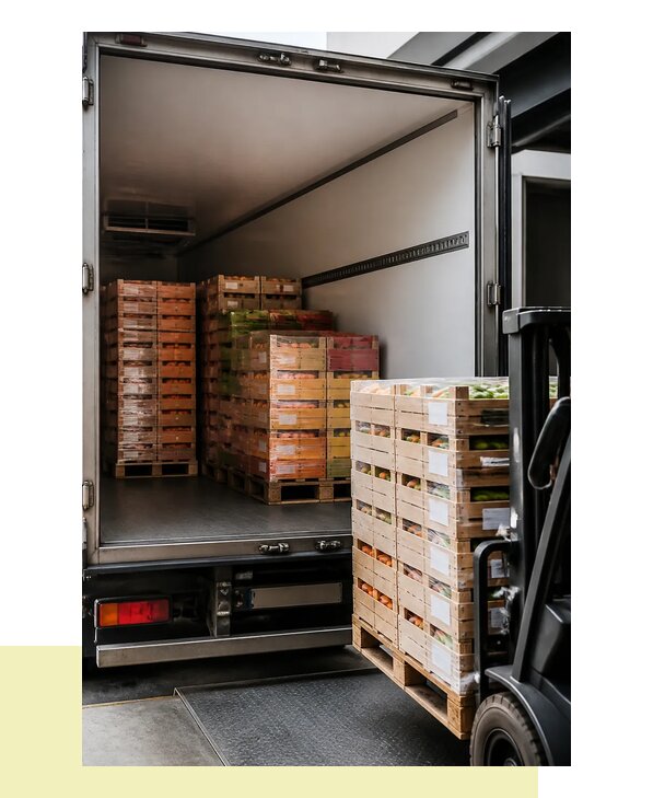 Перевозка сельхозпродукции на паллетах с доставкой в Кольчугино