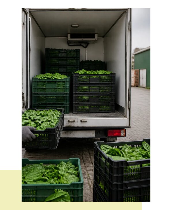 Перевозка шпината в Кольчугино с сохранением свежести продукции